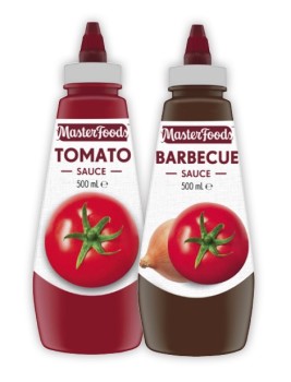 MasterFoods+Squeeze+Tomato+or+Barbecue+Sauce+475mL-500mL