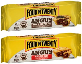 Four%26%23039%3BN+Twenty+Angus+Beef+Pies+4+Pack+700g