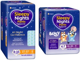 BabyLove+Sleepy+Night+Pants+8+Pack-9+Pack