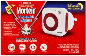 Mortein+Peaceful+Nights+Mosquito+%26amp%3B+Fly+Automatic+Plug+In+1+Each