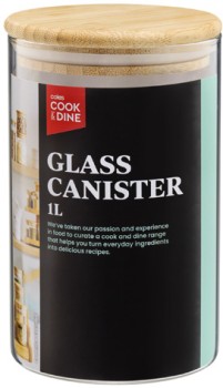 Coles+Cook+%26amp%3B+Dine+Glass+Canister+1+Litre