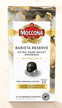 Moccona-Barista-Reserve-Coffee-Capsules-10-Pack-Selected-Varieties on sale