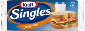 Kraft-Cheese-Singles-Original-or-Light-432g on sale