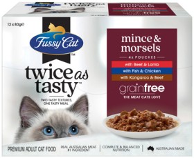 Fussy-Cat-Twice-as-Tasty-Wet-Cat-Food-12x80g-Selected-Varieties on sale