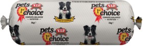 Pets-First-Choice-Dog-Roll-3kg-from-the-Meat-Dept on sale