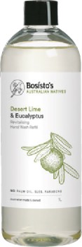 Bosistos-Hand-Wash-Refill-1-Litre-Selected-Varieties on sale