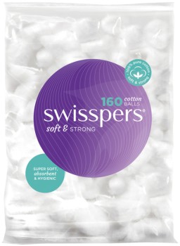 Swisspers-Cotton-Balls-160-Pack on sale