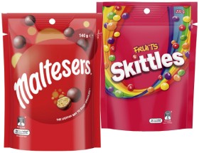 Skittles-120-200g-Maltesers-120-140g-Pods-160g-or-MMs-120-180g-Share-Pack-Selected-Varieties on sale