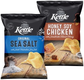 Kettle-Potato-Chips-135165g-Selected-Varieties on sale