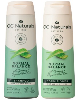 OC+Naturals+Shampoo+or+Conditioner+400mL+Selected+Varieties