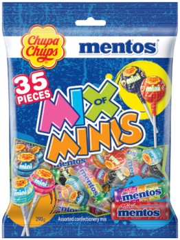 Chupa-Chups-and-Mentos-Mix-of-Minis-35-Pack on sale