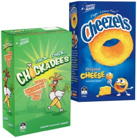 Cheezels+or+Chickadees+Box+110%E2%80%91125g+Selected+Varieties