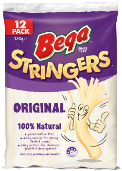 Bega+Original+Cheese+Stringers+12+Pack