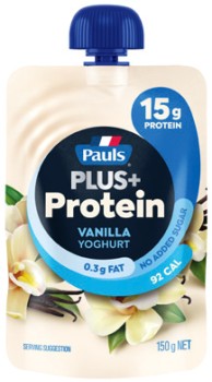 Pauls+Plus%2B+Protein+Yoghurt+Pouch+150g+Selected+Varieties