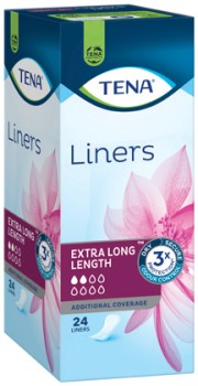 Tena+Liners+Extra+Long+Length+24+Pack+or+Ultimate+Coverage+22+Pack