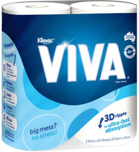 Kleenex+Viva+Paper+Towels+2+Pack+Selected+Varieties