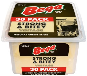 Bega+Cheese+Slices+500g+Selected+Varieties