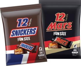 Mars-132192g-MMs-148g-or-Skittles-180g-Fun-Size-Bags-Selected-Varieties on sale