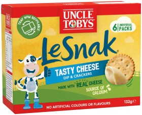 Uncle-Tobys-Le-Snak-6-Pack-Selected-Varieties on sale