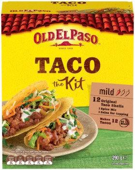 Old-El-Paso-Meal-Kits-290520g-Selected-Varieties on sale