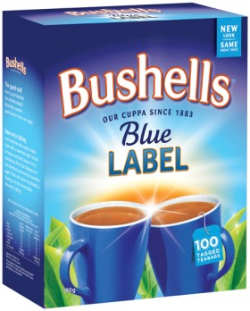 Bushells+Blue+Label+Tea+Bags+100+Pack