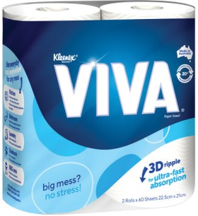 Kleenex-Viva-Paper-Towels-2-Pack-Selected-Varieties on sale