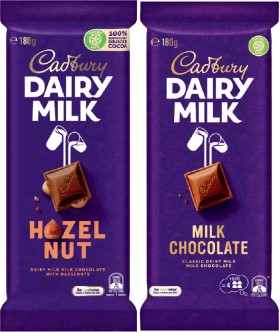 Cadbury-Chocolate-Block-150-190g-Selected-Varieties on sale