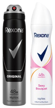 Rexona+Deodorant+or+Antiperspirant+Spray+250mL+Selected+Varieties