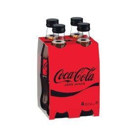 Coca-Cola+Classic+or+Zero+Sugar+Soft+Drink+Glass+Bottle+Varieties+4+x+330ml