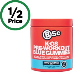 BSc+K-OS+Pre+Workout+Blue+Gummies+300g%23