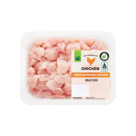 Australian+Fresh+RSPCA+Approved+Diced+Chicken+Breast+1+kg