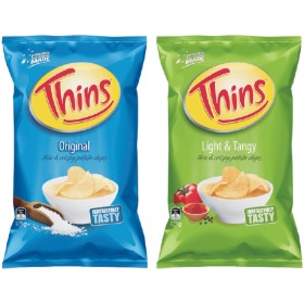 Thins+Potato+Chips+150-175g