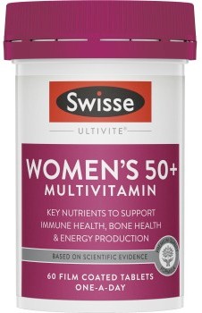 Swisse+Ultivite+Women%26rsquo%3Bs+50%2B+Multivitamin+60+Tablets