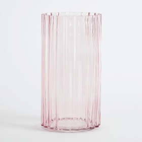 Lola+Dusty+Pink+Glass+Vase+by+Habitat