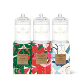 Christmas+60g+Triple+Scented+Soy+Candle+Trio+by+Glasshouse