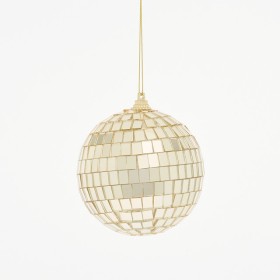 Party+Disco+Ball+Gold+Christmas+Hanging+Decoration+by+Habitat