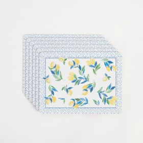 Lemon+Fizz+Placemat+6pk+by+M.U.S.E.