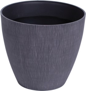 NEW-Wood-Fnish-Planter-33cm on sale