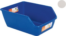 Deep+Cat+Litter+Tray+2+Assorted+Colours+61x45x25cm