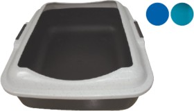 Cat+Litter+Tray+Toilet+with+Rim+50x40x16cm