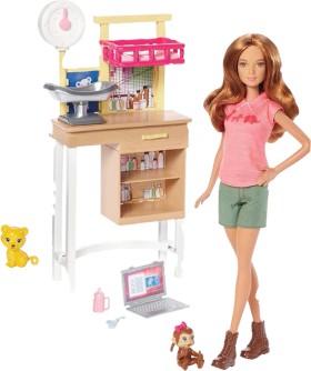 Barbie+Assorted+Careers+Playset