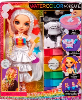 Rainbow-High-Color-Create-Brown-Eyes-Doll on sale