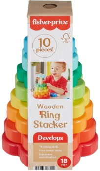 Fisher-Price+Wood+Ring+Stacker