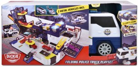 Dickie+Toys+Folding+Police+Truck+Playset