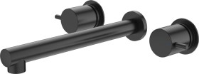 Caroma+Black+Luna+Lever+Bath+Tap+Set%2A