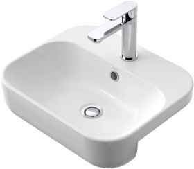 Caroma+1TH+Luna+Semi+Recessed+Basin%2A