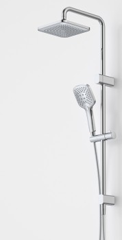 Caroma+Chrome+Luna+Multifunction+Rail+Shower+with+Overhead%2A