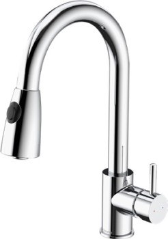 Caroma+Chrome+Husk+Retractable+Dual+Spray+Sink+Mixer