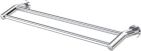 Caroma-Chrome-Cosmo-Double-Towel-Rail-630mm on sale