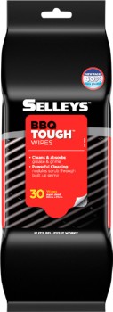 Selleys+%26lsquo%3BBBQ+Tough%26rsquo%3B+Wipes+Pack+of+30